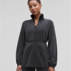 Lululemon Softstreme Cinch-Waist Full-Zip Jacket